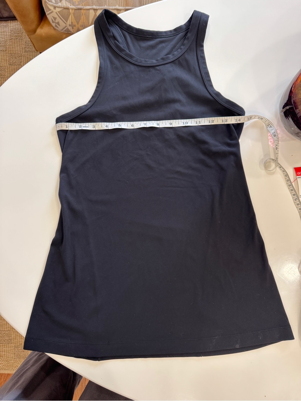 lululemon athletica Black Racerback Muscle Tank